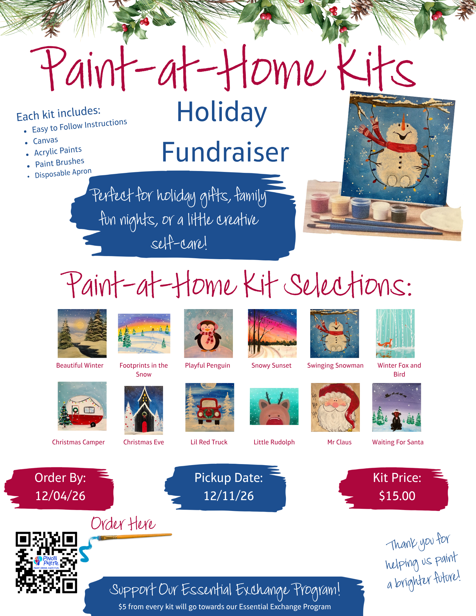 South Elgin High School Essentials Exchange Fundraiser